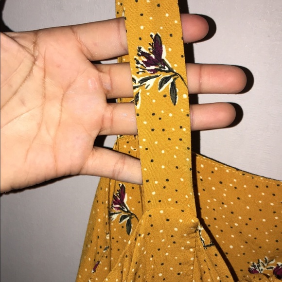 Wild Fable yellow dress Size L - Picture 2 of 4